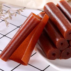 公社联盟鲜果打浆果丹皮老式小时候怀旧零食薄硬干无糖精200gx5袋