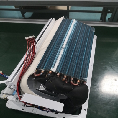 汽车挂机房车空调改装内机铜管r智能蒸发器变频无刷电用自动摆风