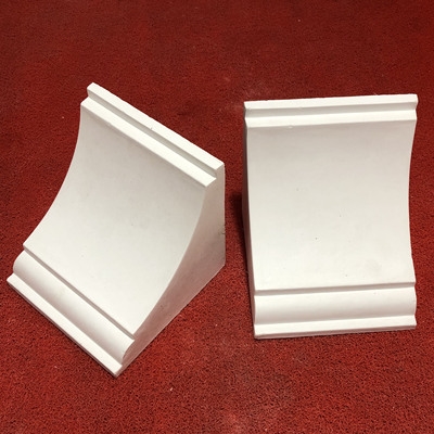 包邮石膏线条中式装饰无花光面石膏梁托拱形门洞半圆背景墙梁拖