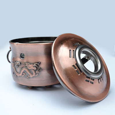 家用包邮龙套按摩八卦寒盒艾灸艾柱送艾绒铜炉火艾灸炙宫随身布罐