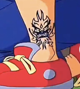 快手抖音小红书同款成龙历险记小玉纹身贴 召唤大魔王 向南同款