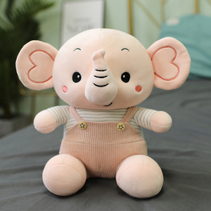 22/新b品可爱小软大象公仔毛绒礼具床上儿童睡觉抱布娃娃超象玩偶