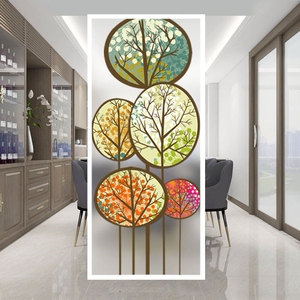 玄关玻璃屏风隔断隔墙黑框饭店办公室洗澡间走廊酒店洗澡房公寓