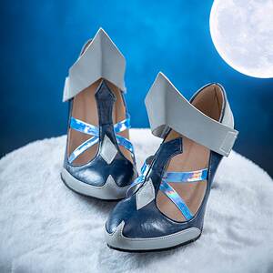 王者送荣耀貂蝉猫影幻舞鞋子cosplay道具鞋高跟配饰c服女