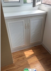 铝合金橱柜门百叶窗排气通风口柜子透气百叶出风口家用暖气罩定做