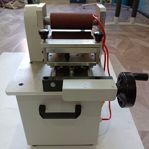 尼龙片基带磨头机打磨机 平皮带磨边机 锭带龙带粘接机  皮带磨边