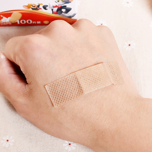 0片创庭常备家/口贴气可透创y包扎伤口小号创伤贴ok绷高跟鞋后跟