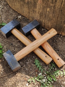 断刀铺古法锻造石工锤铁匠锤打铁锤铁榔头锤子纯钢锻打锤建筑锤