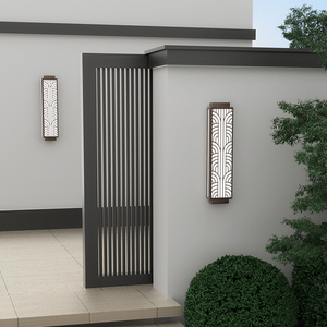 户外壁灯新中式简约现代别墅酒店花园小区室外墙壁防水庭院大门灯