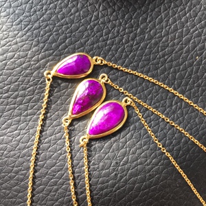 天然舒俱来皇家紫桃红色丝绒猫眼纯手工镶嵌手链时尚饰品