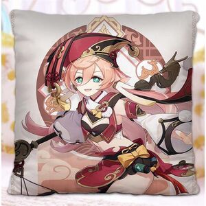 原神智明无邪烟绯周边方抱枕双面支持定制午休沙发靠垫枕头套含芯