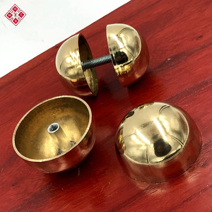 中式仿古大门铜泡钉玻璃对装泡钉铁门圆头装饰铜钉纯铜门钉蘑菇钉