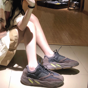 椰子鞋女鞋700v2增高运动休闲鞋春季老爹鞋in