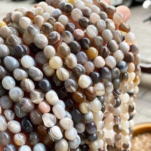 纯天然无优化波斯湾玛瑙颗粒散珠子手链项链流苏长条珠diy串珠