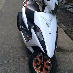 康美塑件摩托车鬼火二代外壳亮白色电动kmyp鬼2车壳烤漆