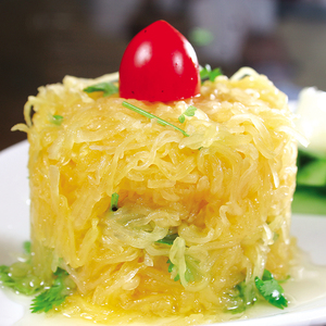 欣元沪食金瓜丝上海崇明特色爽口好吃开胃菜下饭好菜凉菜250g*3