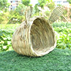 草编窝兔笼子