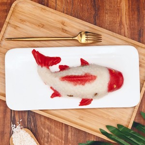 八宝鱼糯米饭鱼形