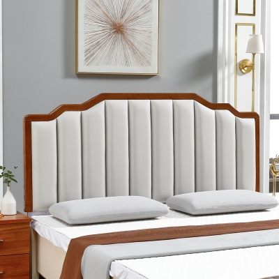 床头靠板实木中式