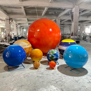 玻璃钢宇宙行星太阳模型雕塑学校幼儿科技兴趣启蒙装饰摆件美陈