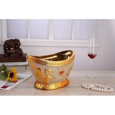 金元宝陶瓷花盆