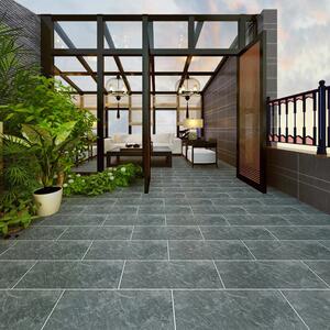 室外防青石板庭院地砖阳光房露台花园防滑瓷砖小院子地砖地面铺装
