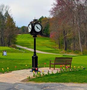户外电子塔钟 欧式四面钟 影视道具钟 立杆景观钟烟台美佳钟表15