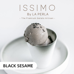 black sesame生磨醇黑芝麻意式手工冰淇淋 低糖 高端浓郁芝麻香
