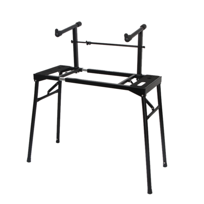 电钢琴架88键61键电子琴架通用键盘支架双层便携折叠钢琴架子家用