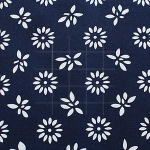 蓝纯棉花布复古民族青花服装头面料窗布料小桌布帘布碎风.印花布