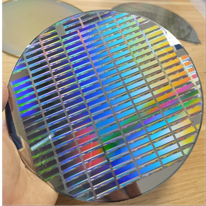 中芯国际CPU晶圆wafer光刻片集成电路芯片半导体硅片教学测试华为