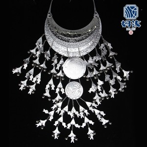 妈汝新款海南黎族项链头簪u头钗发簪首饰饰品服装配件少数民族服