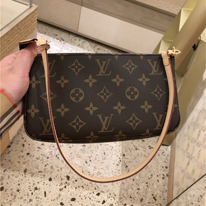 【荣盛拍】lv/路易威登女包经典老花大号麻将包腋下晚宴包手拿包