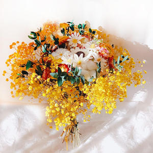 【新品】云南干花花束  混搭永生花满天星 银柳 送礼居家插花花艺