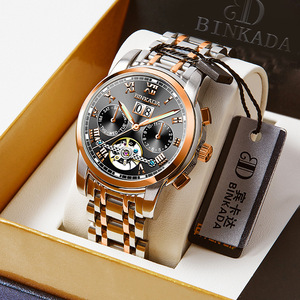 宾卡达男士机械手表