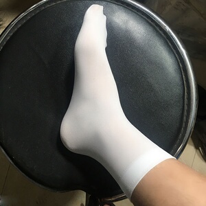 凉爽加长袜子款薄白色男士u丝袜短夏天耐穿款耐磨一次性筒非牢固y