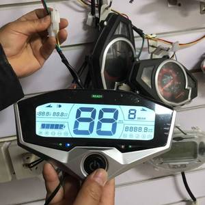 m3小猴子电动车改装一键启动仪表盘码表m5m3小龟改装液晶仪表