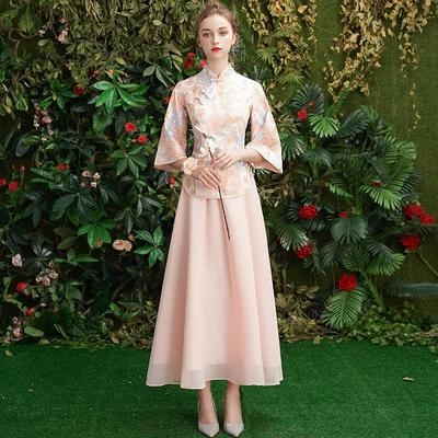 伴娘礼服女禾服中式