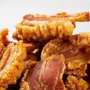 云南脆皮五花肉泡皮肉300g/袋五花脆皮肉油炸肉真空包装半成品菜