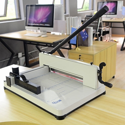 古德a4重型切纸机858厚层切纸刀手动裁切刀切纸器割相片照i片小型