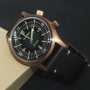 海鸥手表复古系列青铜潜水日历机械男表l3.774.1.5夜光稳定st2130