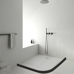 善宅卫生间软硅胶隔水条浴室磁性挡水条防水隔断随意弯曲弧形厕所