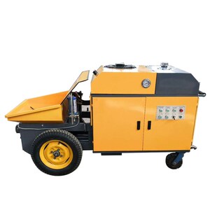 土小型浇注混凝土输送泵液压柴油大颗粒混凝土t二次构造柱泵机