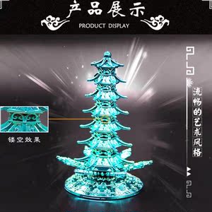 武魂摆件手办宝琉璃塔宁荣荣模型周边九宝琉璃塔