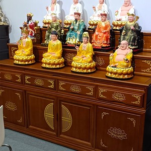 佛桌供桌香案三层藏式供佛台家用佛堂佛柜佛像阶梯神台仙堂口佛龛