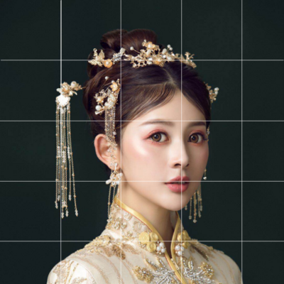 舞台头发禾新娘简约秀古装头冠晚晚宴清新发簪头中式头饰盘发夹凤