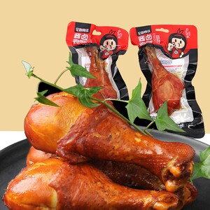 乡巴佬酱卤鸡腿120g鸡肉即食零食肉类熟食下酒菜办公室休闲小食品