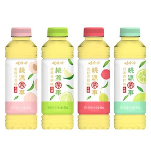 娃哈哈桃源茶事冻柠茶百香青柠味翡翠青柚味荔枝青提茶饮料哇哈哈