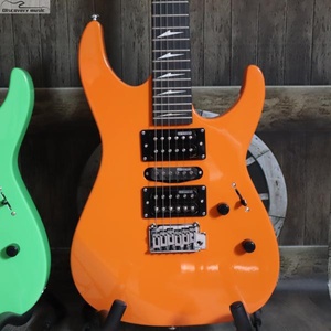 高档情怀乐器esp ltd mt130 mt-130绿色橙色电吉他
