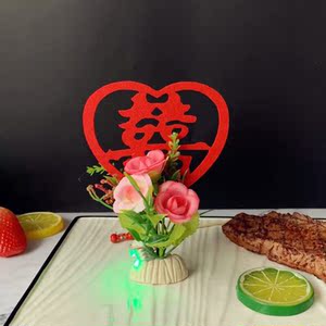 942人付款天猫仿真百合花刺身装饰意境菜品花草盘头菜装饰摆件盘饰